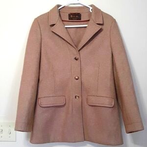 Loro Piana Medium Oak 100% Cashmere Coat